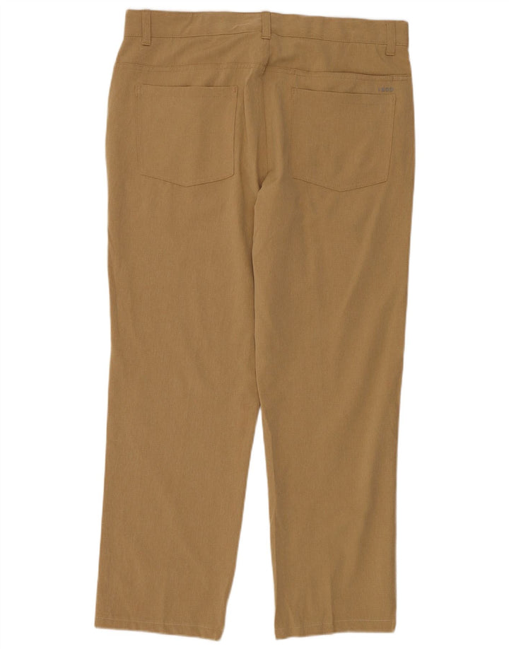 Ανδρικό ίσιο casual παντελόνι IZOD W36 L30 Beige Polyester