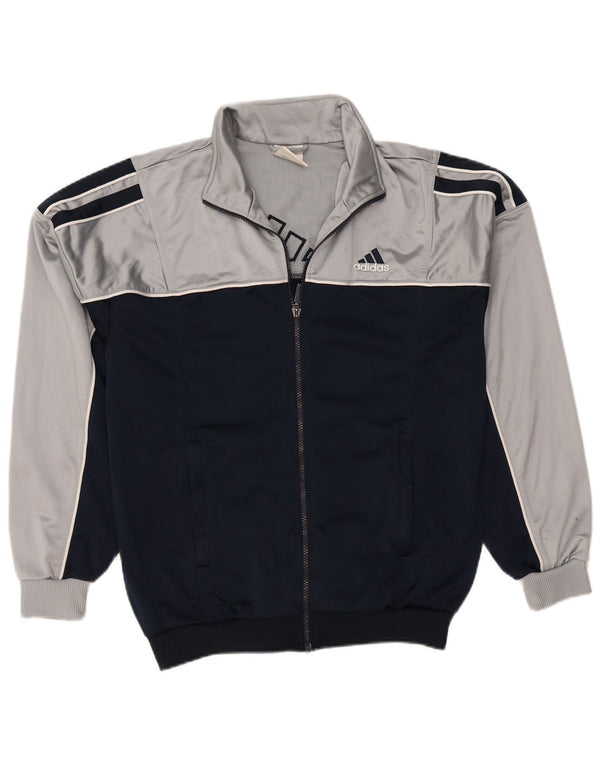 Ανδρική φόρμα ADIDAS Top Jacket UK 38/40 Medium Navy Blue Colorblock