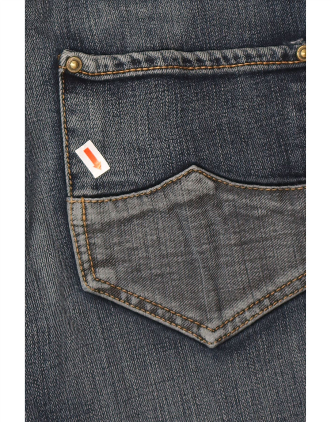 Γυναικείο τζιν ίσιο CALVIN KLEIN W30 L27 Μπλε βαμβακερό