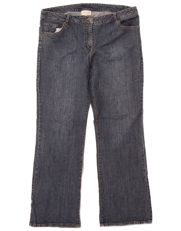 Αυτόγραφο Γυναικείο Straight Jeans UK 18 XL W38 L33 Μπλε