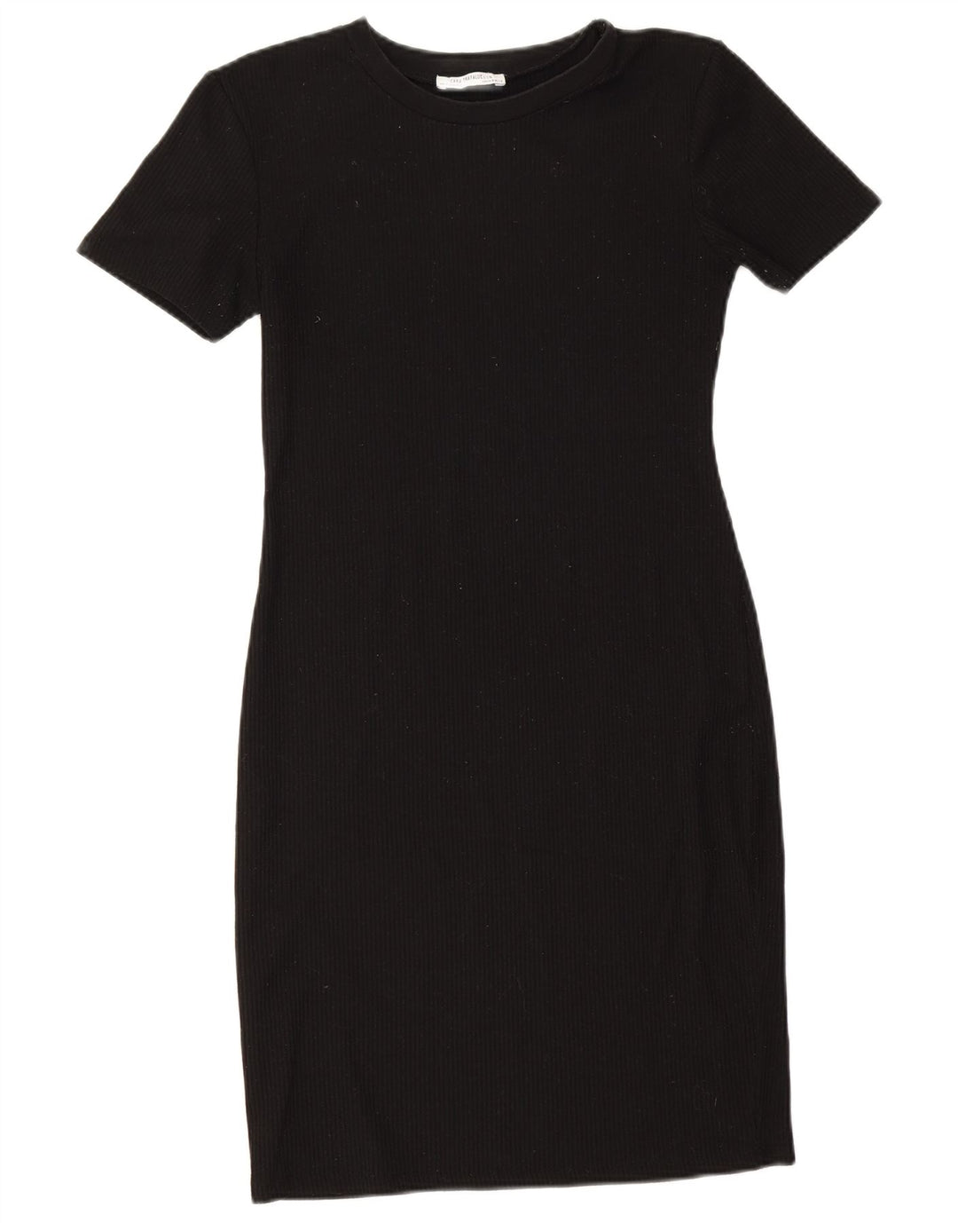 Zara Γυναικείο φόρεμα Trafaluc UK 12 Medium Black Polyester
