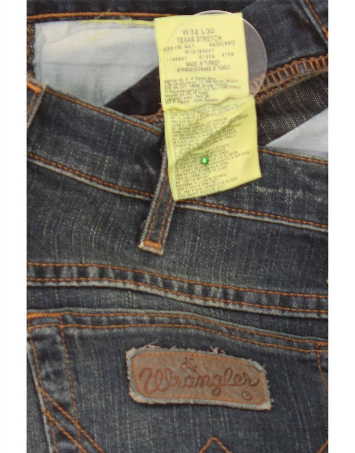Wrangler Ανδρικό Texas Stretch Straight Jeans W32 L30 Navy Blue