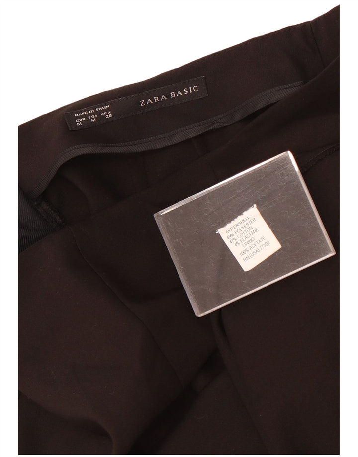 Zara Γυναικεία Pencil Φούστα Medium W28 Μαύρο Πολυεστέρας