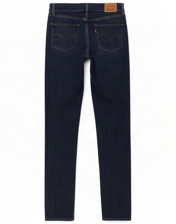 Levi's Womens 721 Skinny ψηλόμεσο τζιν W28 L32 Blue Cotton