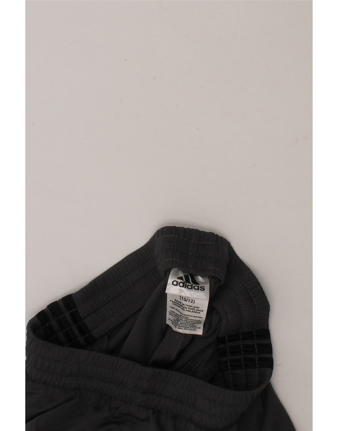 ADIDAS Boys Sport Shorts 10-11 Years Medium  Grey Polyester Vintage Adidas and Second-Hand Adidas from Messina Hembry 