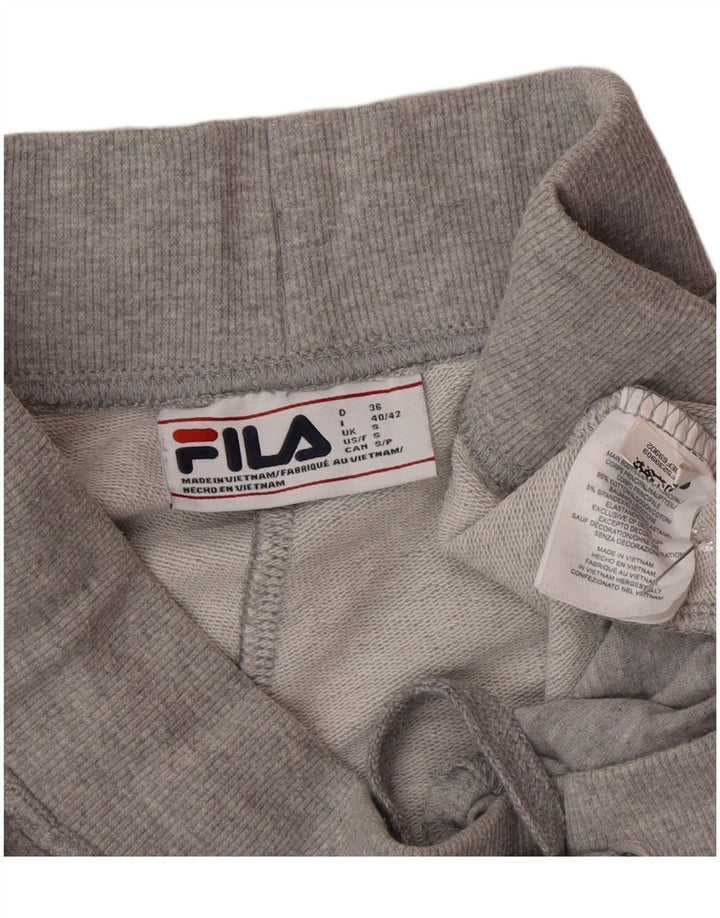 Fila Γυναικεία φόρμα παντελόνι Joggers UK 10 Small Grey Cotton