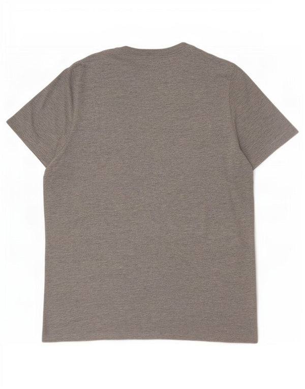 Ανδρικό γραφικό T-Shirt Tommy Hilfiger Top XL Grey Flecked