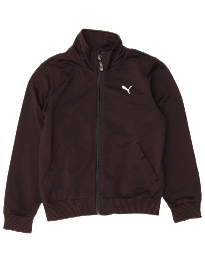 Μπουφάν PUMA Boys Graphic αθλητική φόρμα 7-8 ετών Μαύρο