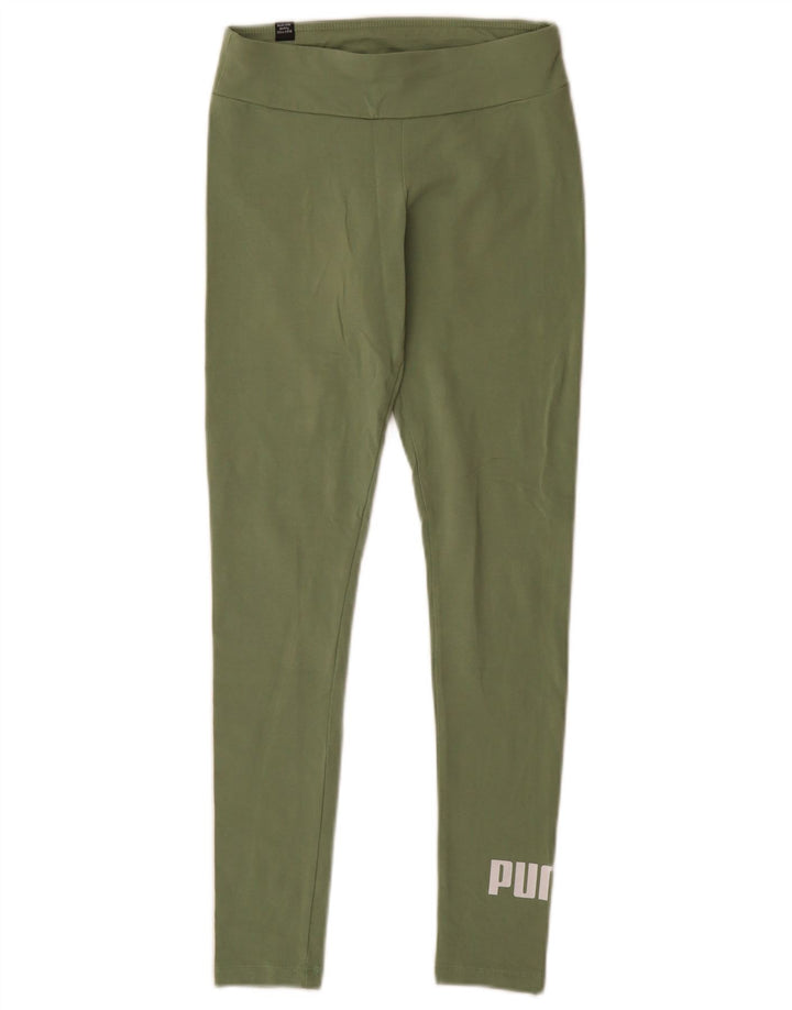 Γυναικεία γραφικά κολάν Puma UK 4 XS Green