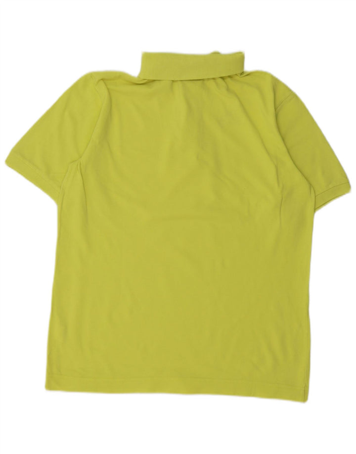 Ανδρικό μπλουζάκι πόλο Kappa Μεσαίο πράσινο βαμβακερό