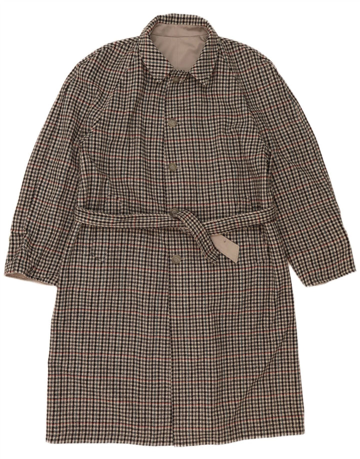 Hamilton Ανδρική αναστρέψιμη καμπαρντίνα IT 56 3XL Grey Check Polyester