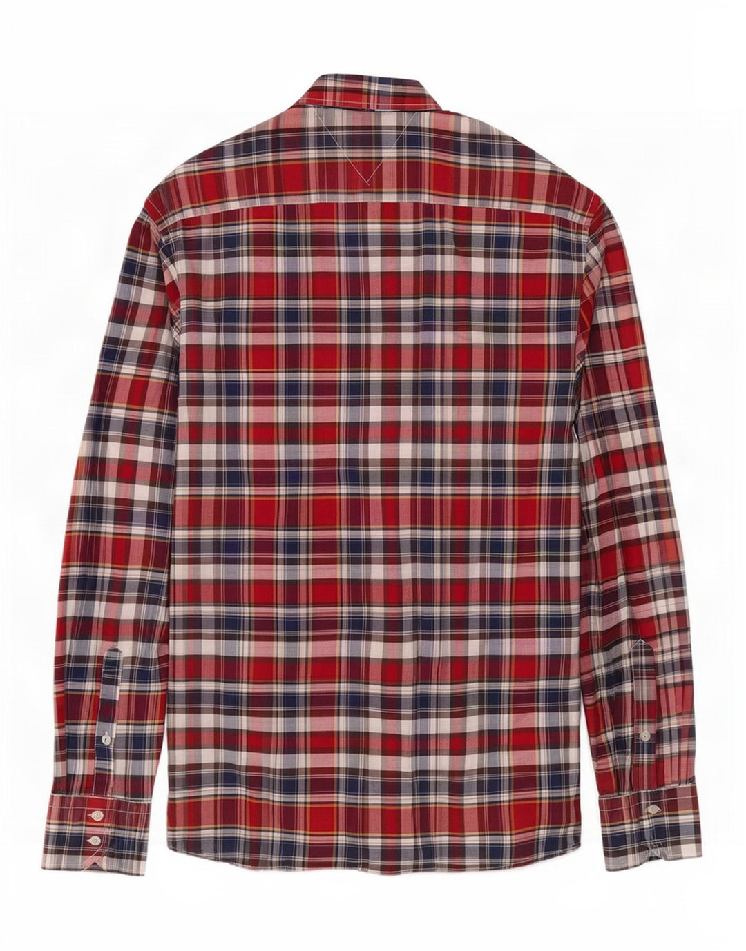 Ανδρικό πουκάμισο Tommy Hilfiger Custom Fit, μεσαίο κόκκινο βαμβακερό