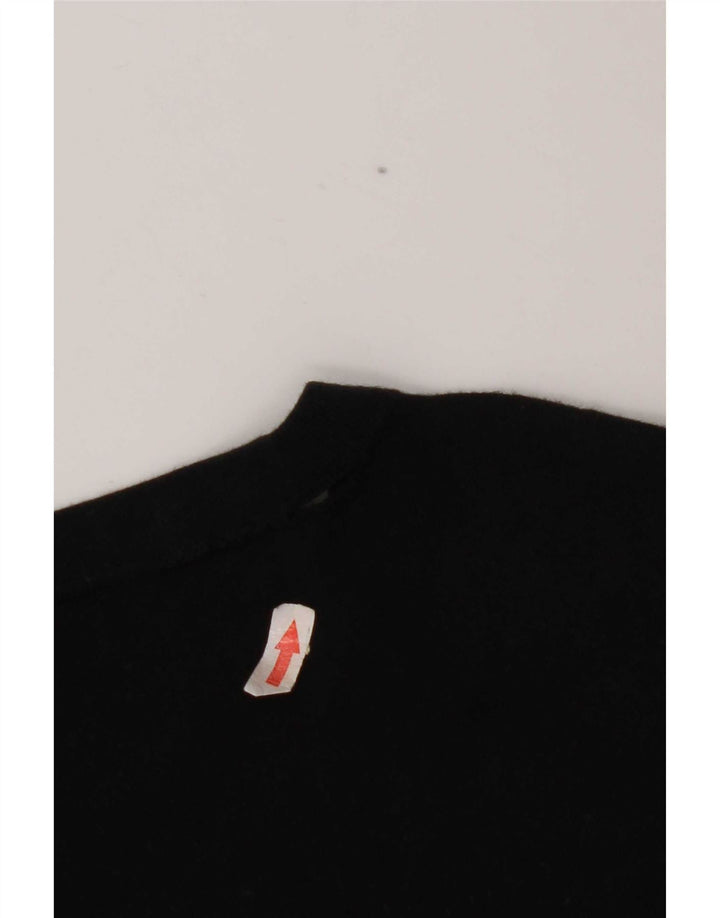 Γυναικείο πουλόβερ Gap Cardigan UK 12 μεσαίο μαύρο βαμβακερό