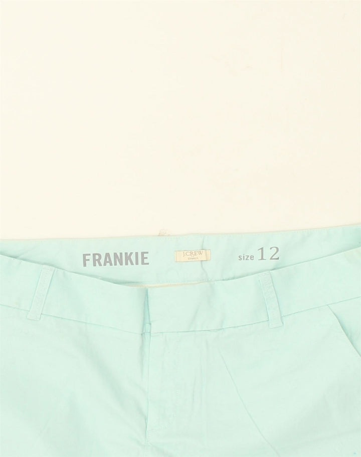 J. CREW Womens Frankie Chino Shorts US 12 Large W34 Green Cotton | Vintage J. Crew | Thrift | Second-Hand J. Crew | Used Clothing | Messina Hembry 
