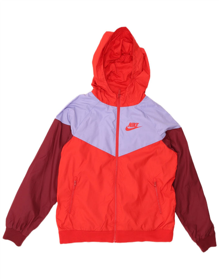 Μπουφάν NIKE Boys αθλητική φόρμα 13-14 ετών XL Πολύχρωμο Colourblock