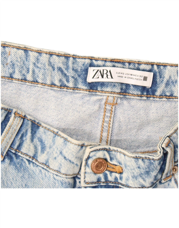 Zara Γυναικείο τζιν σορτς EU 42 μεγάλο W32 μπλε