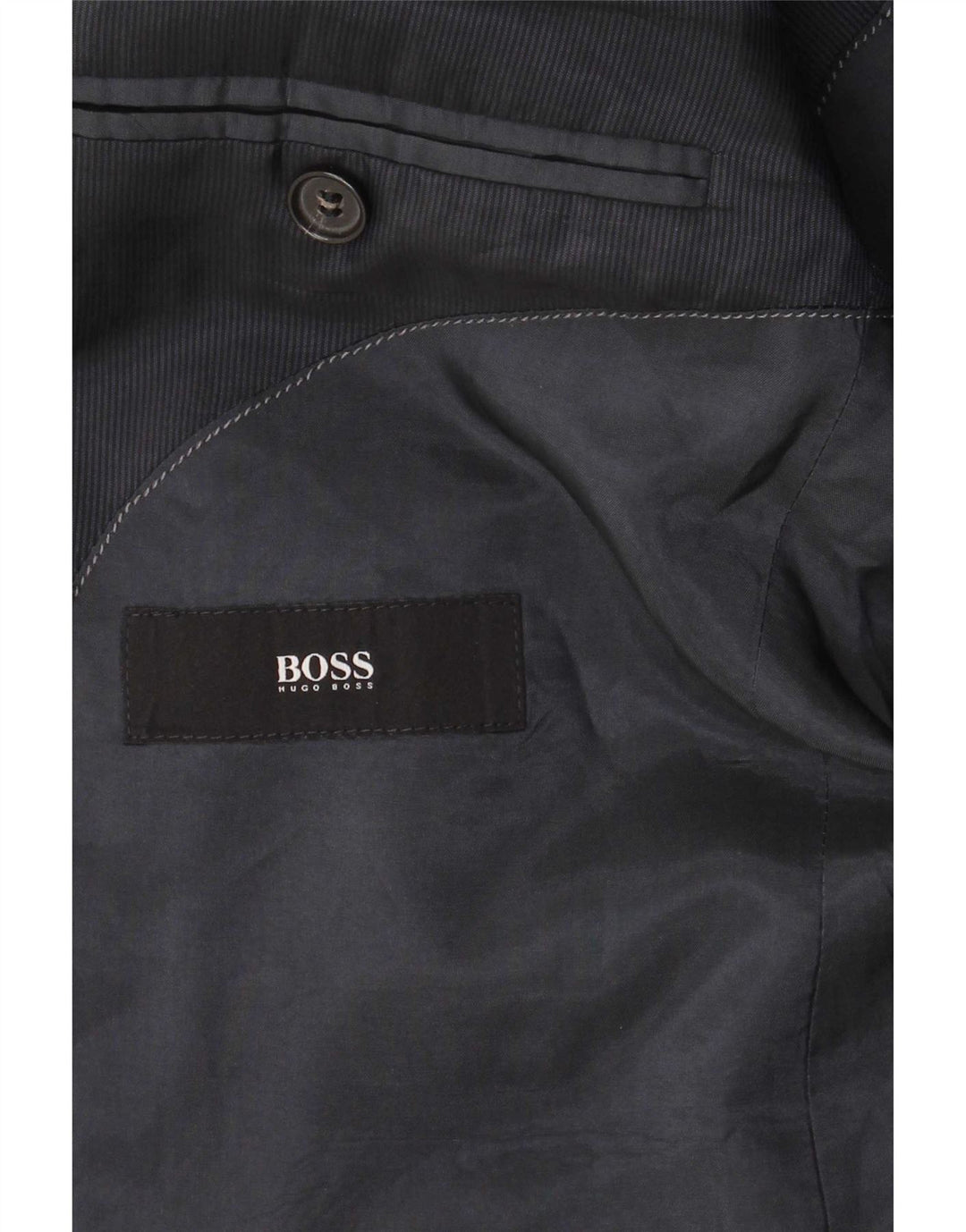 Ανδρικό σακάκι σακάκι Hugo Boss με 2 κουμπιά EU 48 Μαλλί μεσαίου μπλε ναυτικού