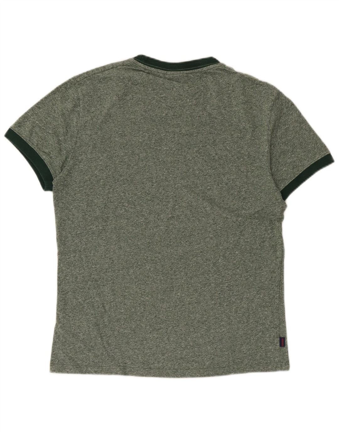 Ανδρικό μπλουζάκι Superdry Top Βαμβακερό μεσαίο πράσινο