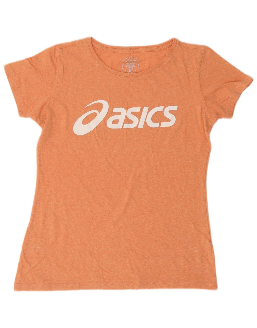 Γυναικείο γραφικό μπλουζάκι Asics Top UK 12 Medium Orange