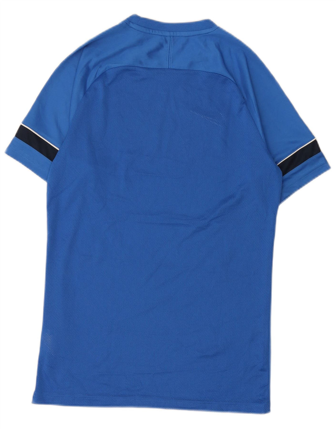 Ανδρικό μπλουζάκι NIKE Dri Fit Top Small Blue Colorblock Polyester