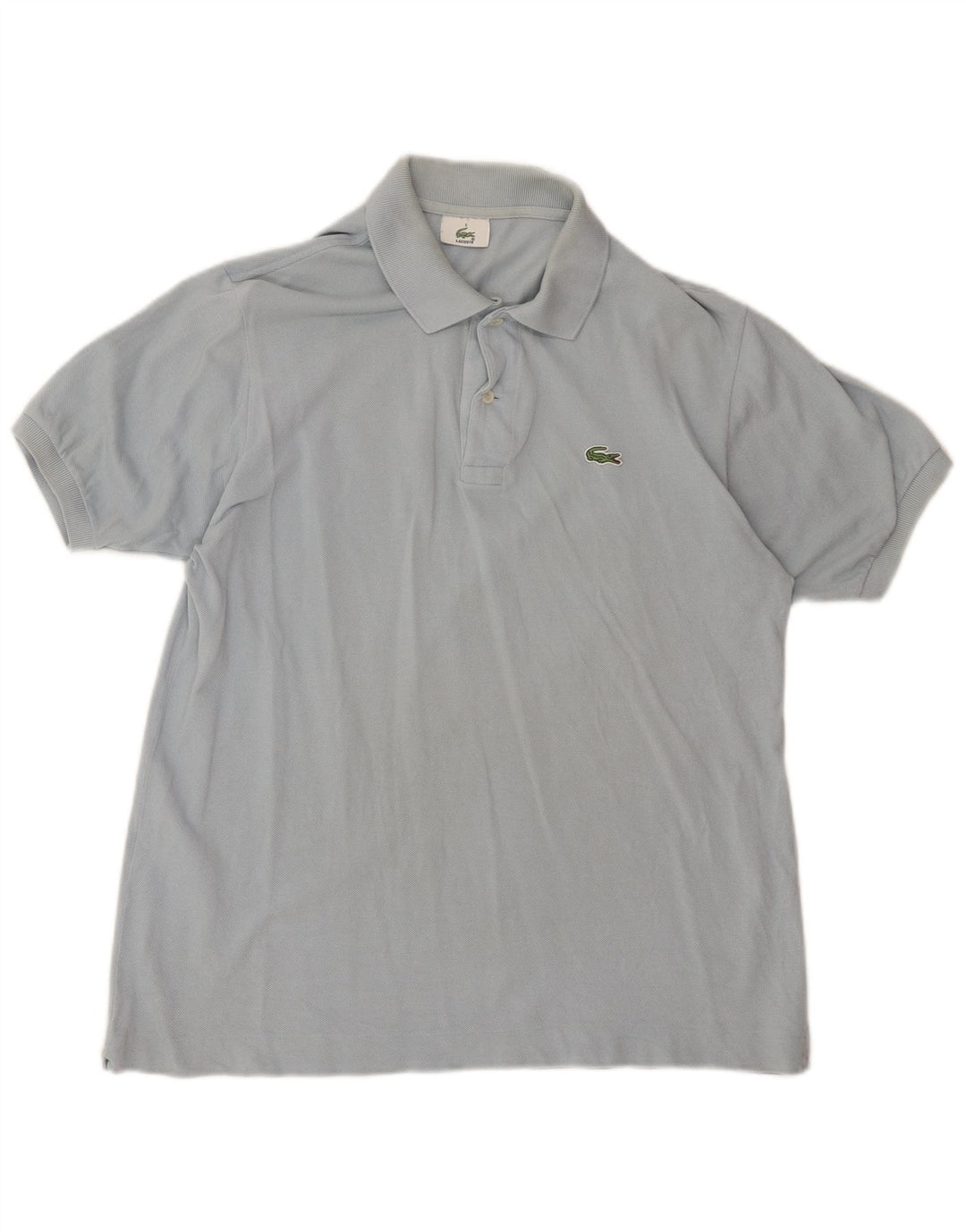 LACOSTE Ανδρικό Πόλο Μπλουζάκι Νούμερο 5 Μεγάλο Μπλε Βαμβακερό