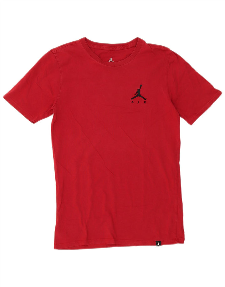 Jordan Ανδρικό T-Shirt Top Μικρό κόκκινο βαμβακερό