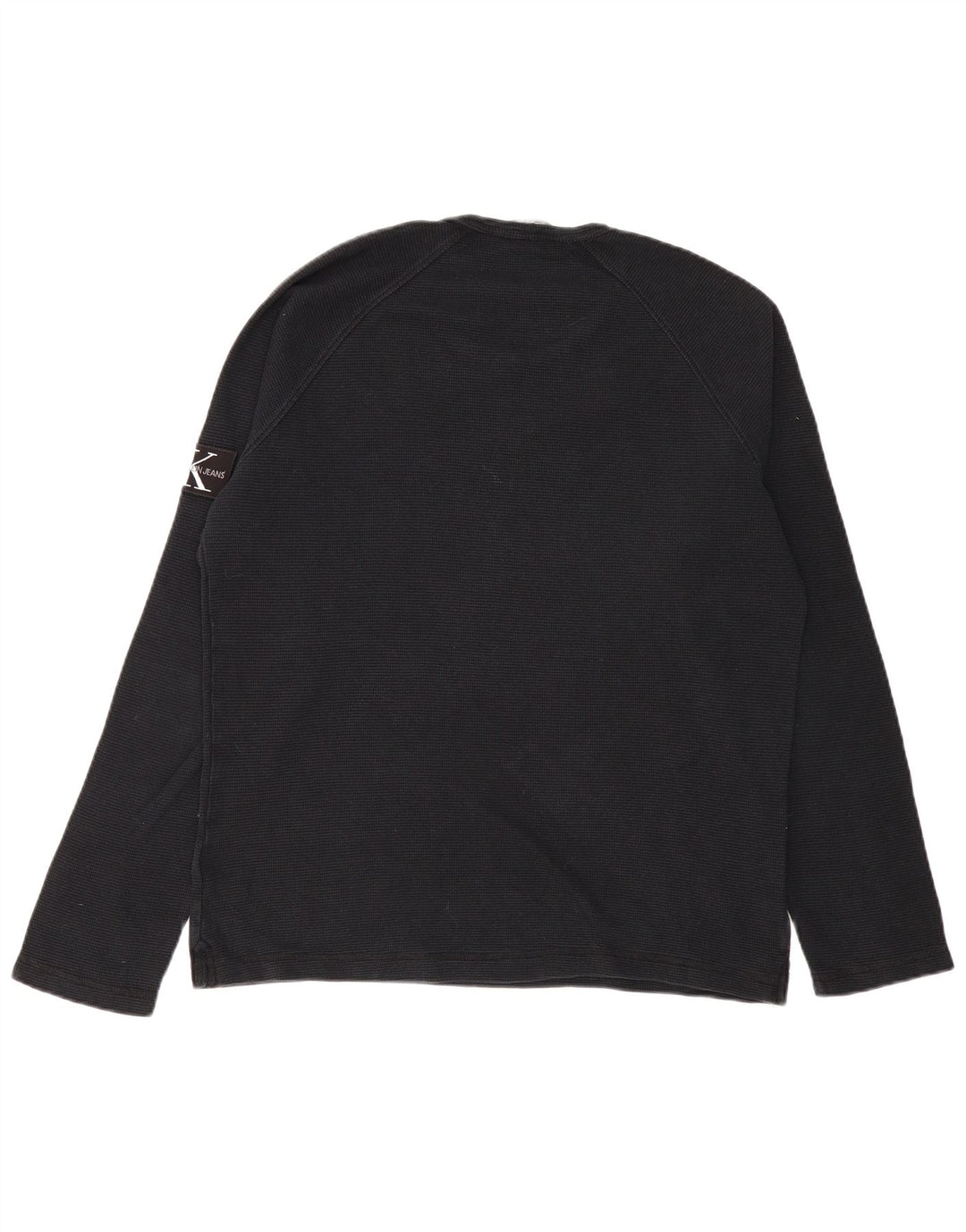 CALVIN KLEIN JEANS Ανδρικό τοπ Μακρύ μανίκι XL Μαύρο