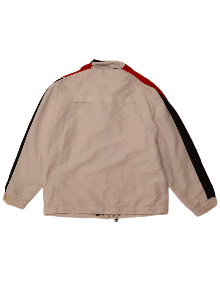 Γυναικεία αθλητική φόρμα LOTTO Top Jacket UK 16 Large White Colourblock Polyester