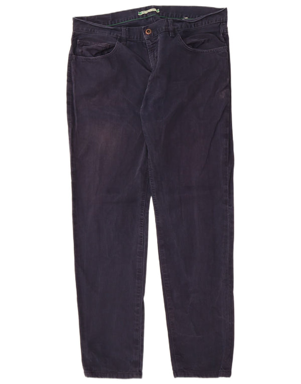 Lacoste Mens Slim Jeans W38 L33 Navy Blue Cotton