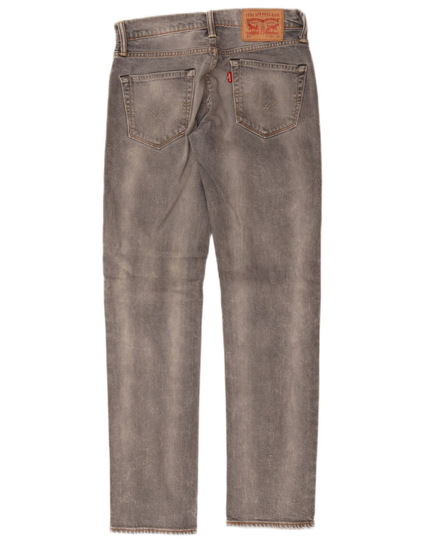 Levi's Mens 511 Slim Jeans W28 L32 Γκρι βαμβακερό