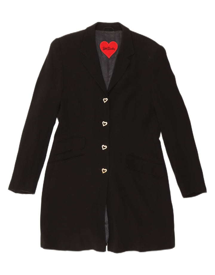 Betty Barclay Γυναικείο σακάκι Longline με 4 κουμπιά UK 12 Medium Black