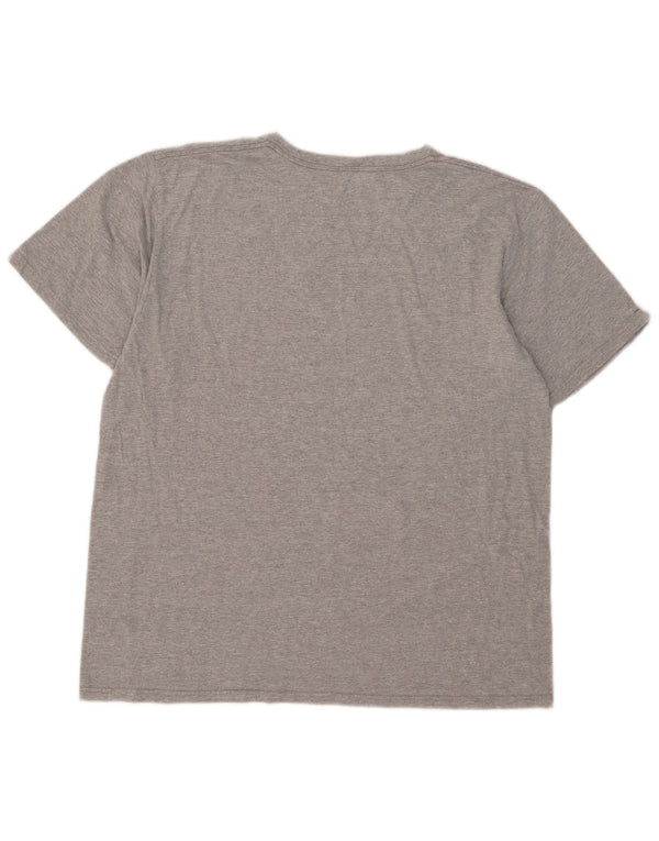 Ανδρικό γραφικό T-Shirt Adidas Top XL Γκρι βαμβακερό