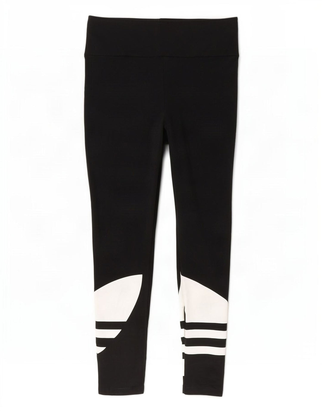 Adidas Γυναικείο Γραφικό Κολάν UK 8 Μικρό μαύρο βαμβακερό