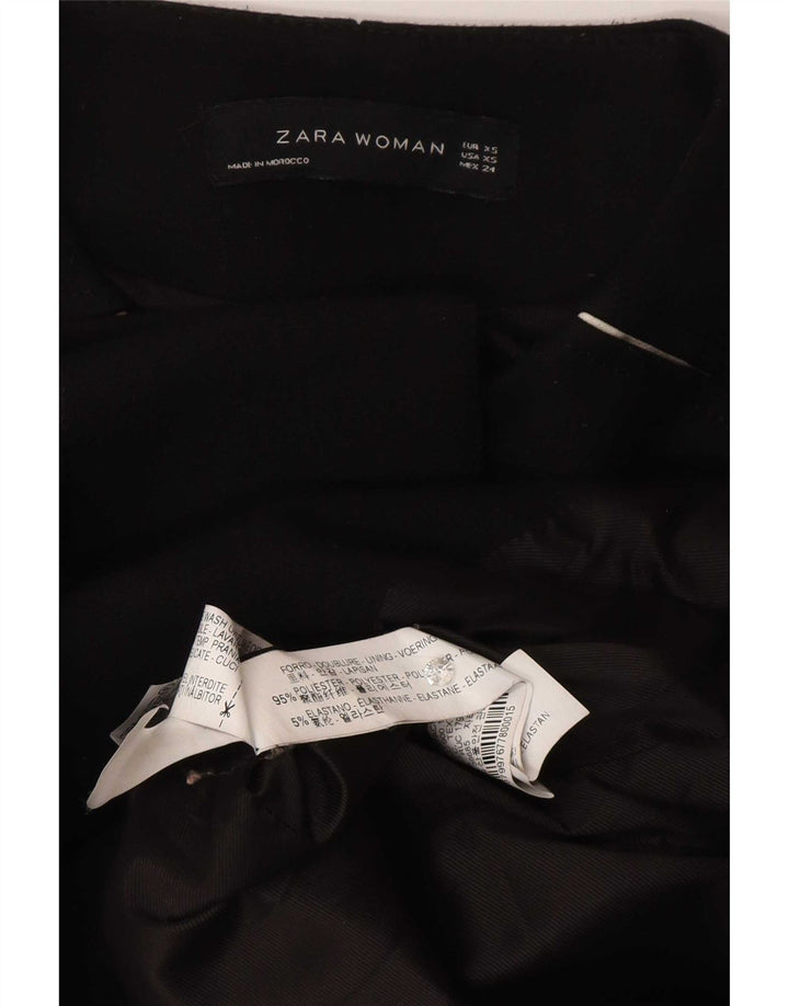Zara Γυναικείο Πανωφόρι UK 6 XS Μαύρο Πολυεστέρας