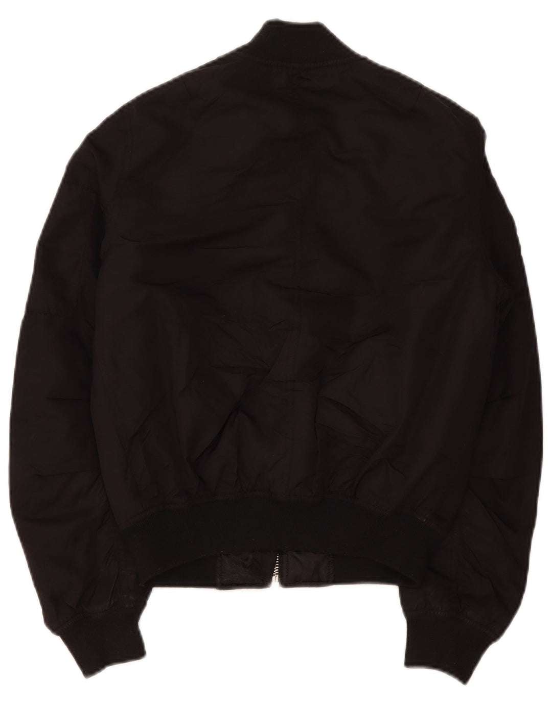 Topshop Γυναικείο Oversized Bomber Jacket UK 6 XS μαύρο πολυεστέρα