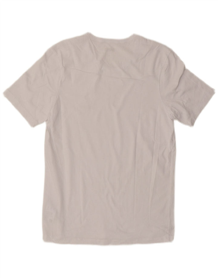 Ανδρικό T-Shirt Hugo Boss Τοπ μεσαίο λευκό βαμβακερό