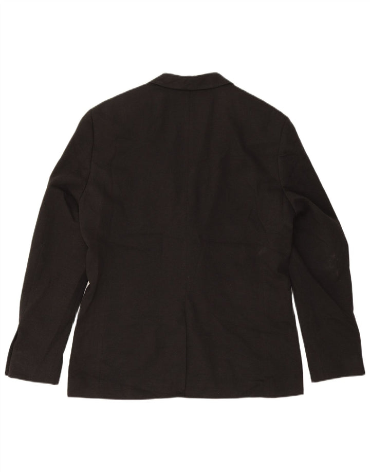 Jack & Jones Ανδρικό μπουφάν σακάκι με 2 κουμπιά EU 50 μεγάλο μαύρο πολυεστέρα