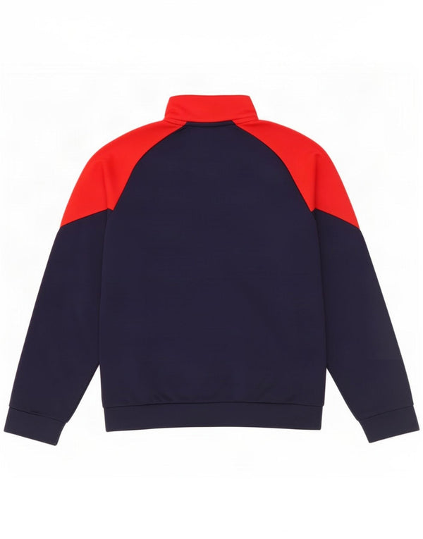 Puma Boys Graphic αθλητική φόρμα Top μπουφάν 9-10 ετών Navy Blue Colorblock