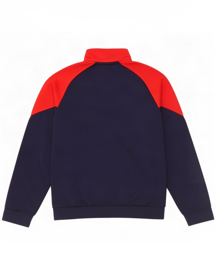 Puma Boys Graphic αθλητική φόρμα Top μπουφάν 9-10 ετών Navy Blue Colorblock