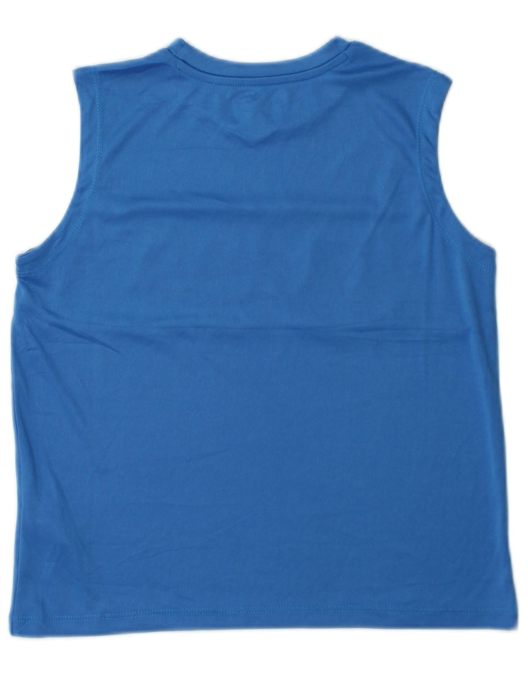 Reebok Boys Graphic Vest Top 10-11 Years Blue Colourblock Polyester