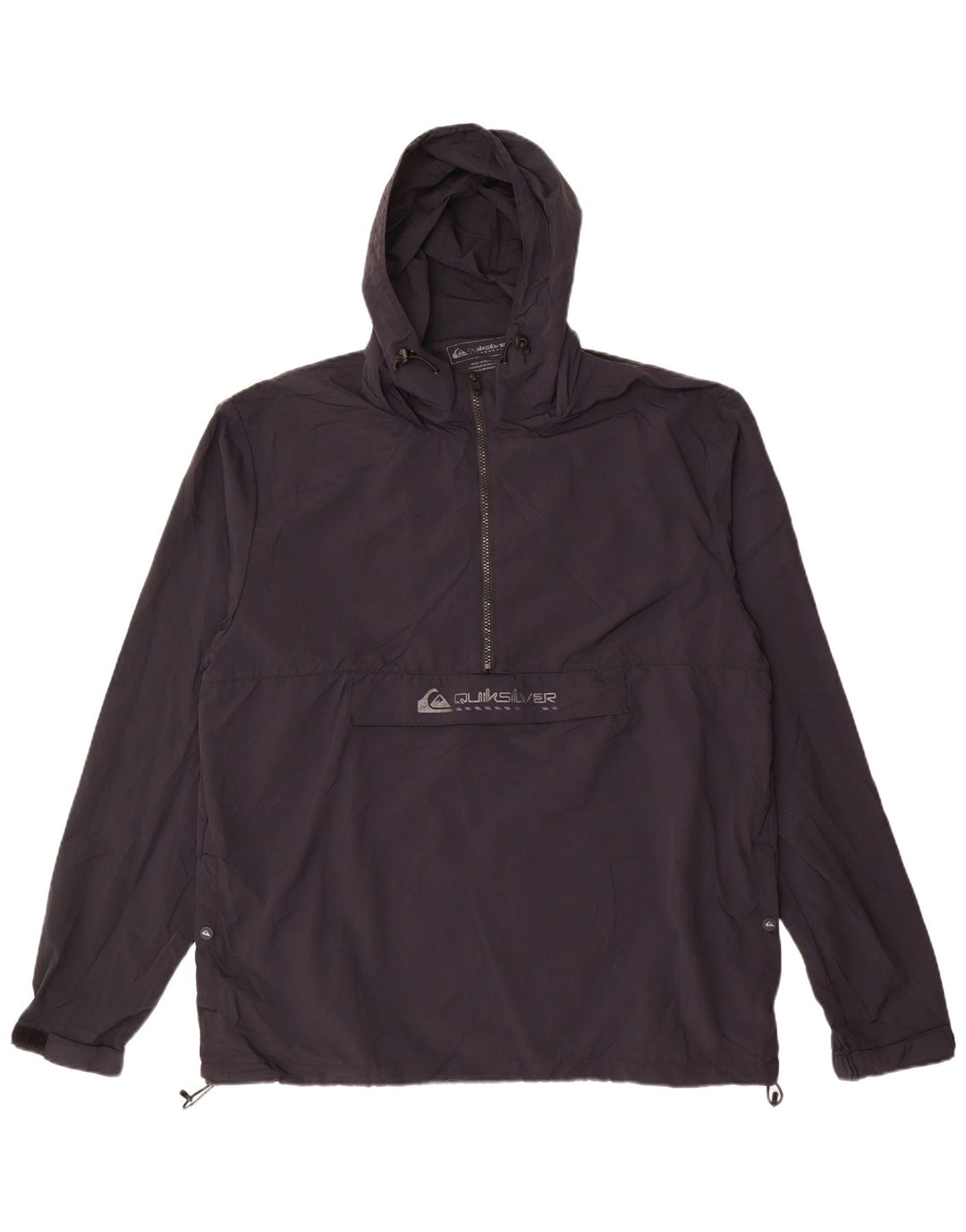 Ανδρικό γραφικό πουλόβερ Rain Jacket UK 42 XL Μαύρο νάιλον Quiksilver