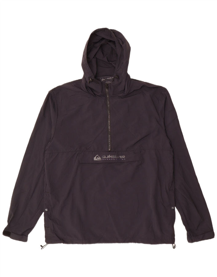Ανδρικό γραφικό πουλόβερ Rain Jacket UK 42 XL Μαύρο νάιλον Quiksilver