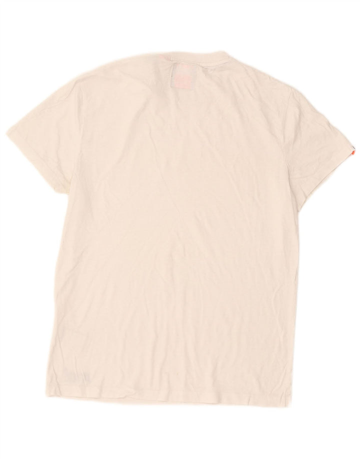 Ανδρικό T-Shirt Superdry Top Μεσαίο λευκό βαμβακερό