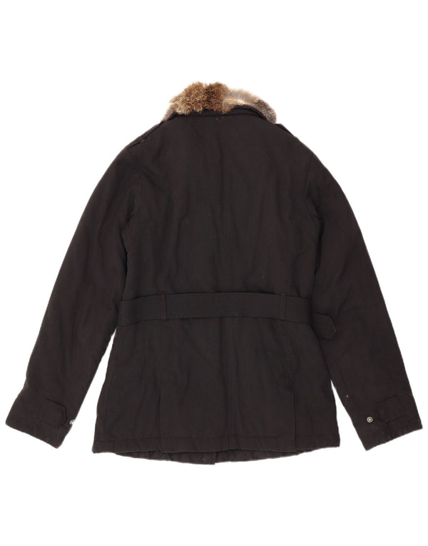 WOOLRICH Γυναικείο μπουφάν με επένδυση UK 10 Small Navy Blue