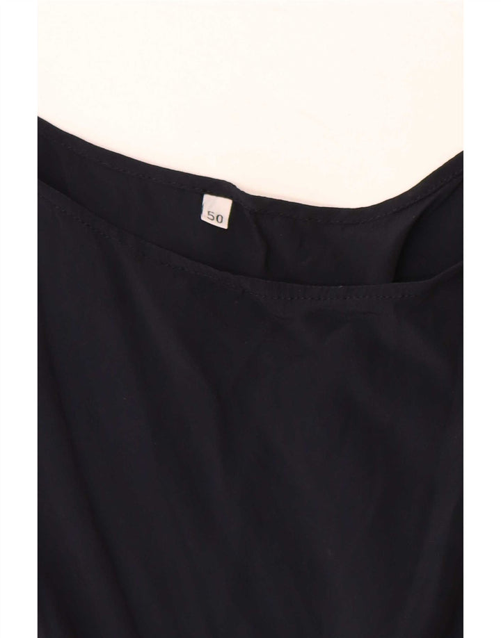 Vintage Γυναικείο Γιλέκο IT 50 XL Μαύρο Acetate