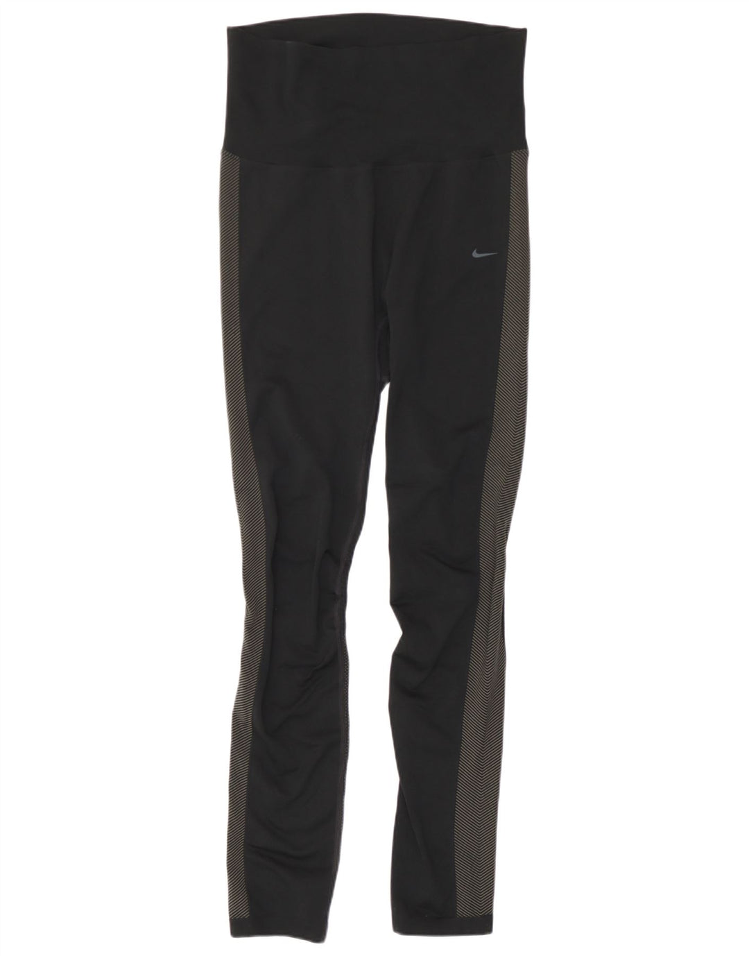 Γυναικεία κολάν Nike Dri Fit UK 12 Medium Black Colourblock Polyester