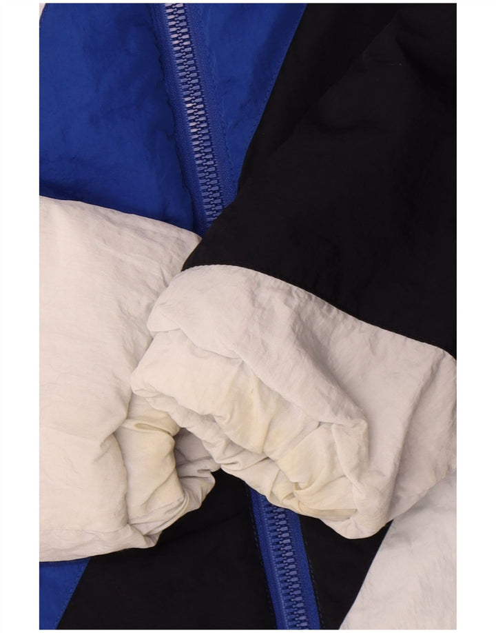 Ανδρικό μπουφάν Ellesse Windbreaker UK 36 Small Blue Colourblock Polyamide