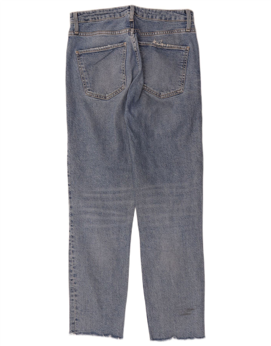 Zara Γυναικείο Straight Jeans EU 38 Small W28 L28 Blue