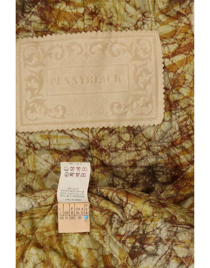 Penny Black Γυναικείο παλτό με διπλό στήθος UK 10 Small Beige