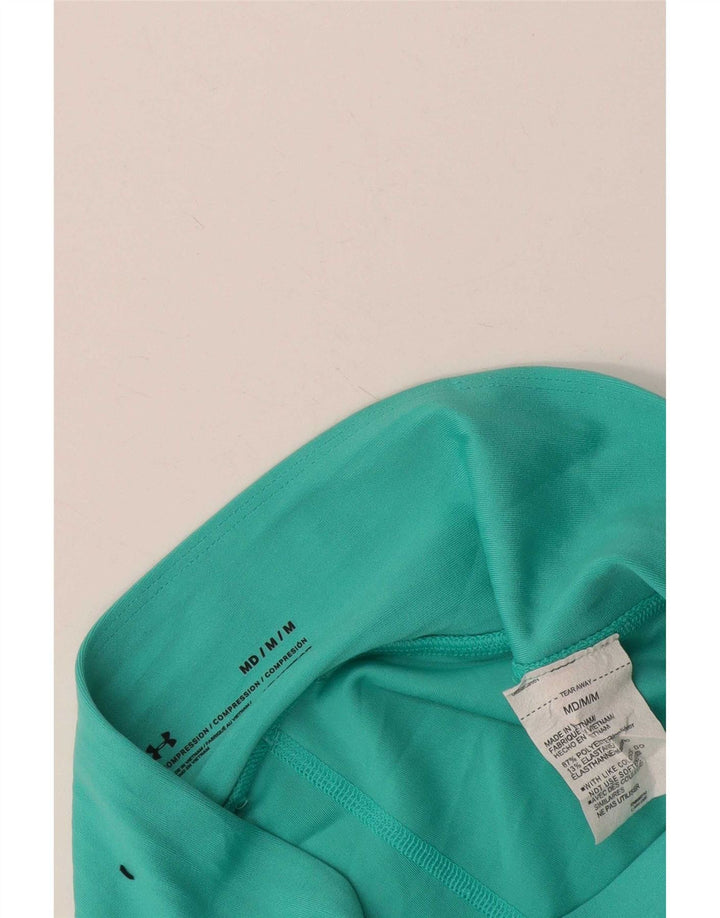 Under Armour Γυναικεία Κάπρι Κολάν UK 12 Μεσαίου Τυρκουάζ Πολυεστέρας